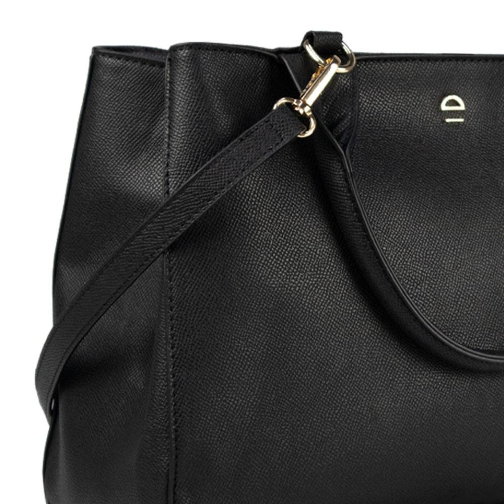 Bolsa Mão e Transversal Togo SS240083 Le Postiche  Preto 5