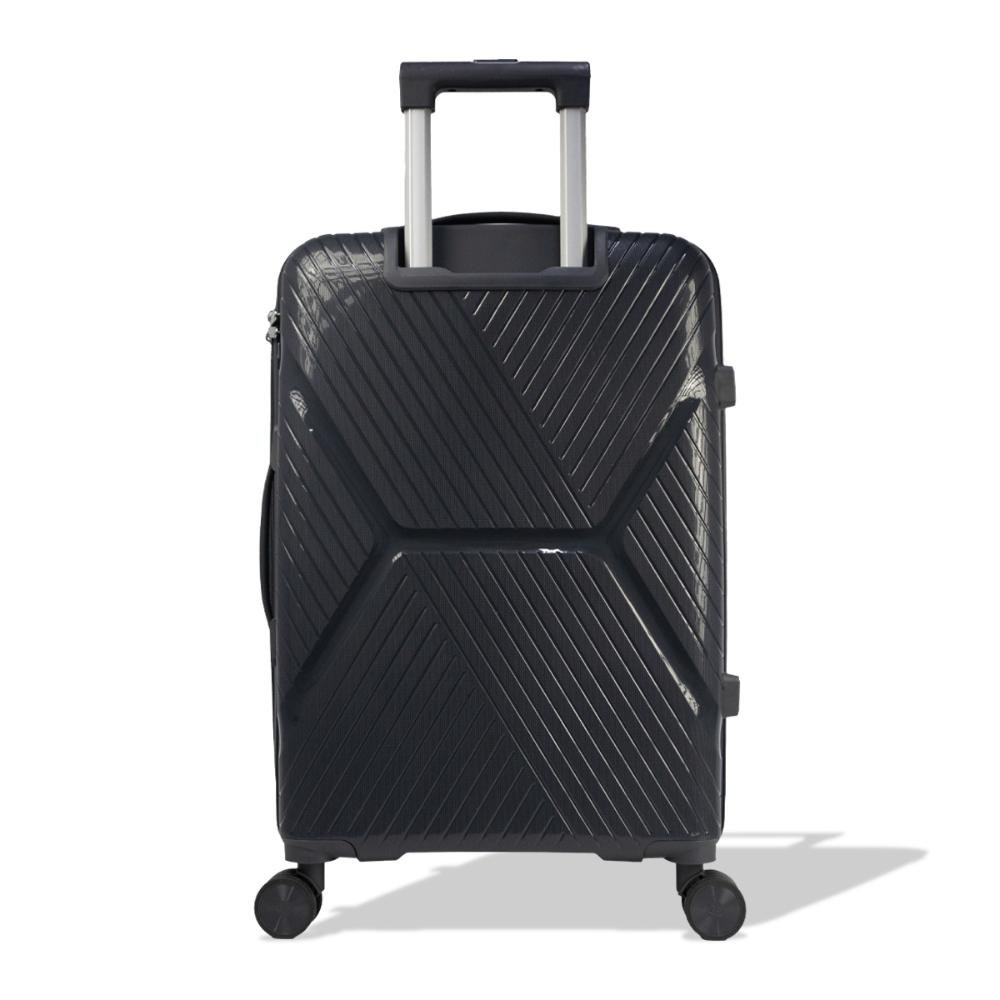 Mala Grande 32kg Polipropileno com Rodas Giro 360º Voxx Day By Day Preto 11
