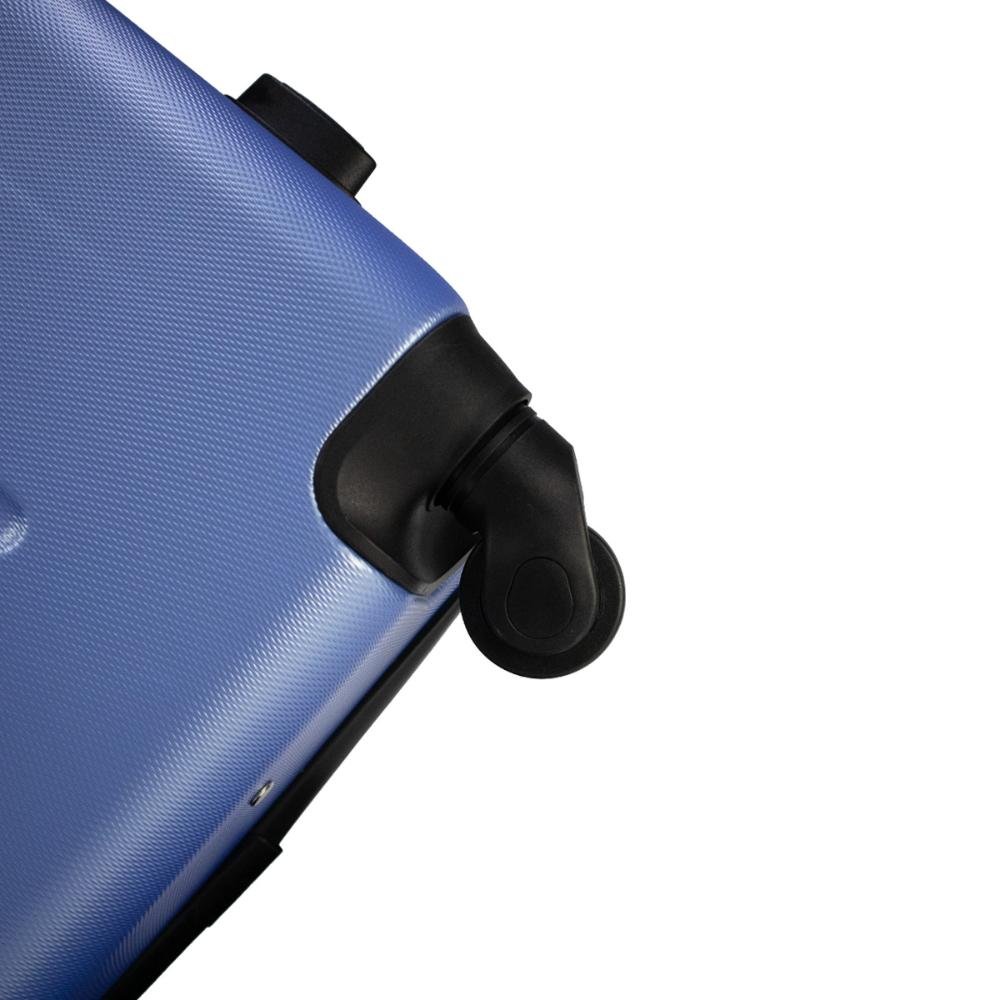 Mala Média 23kg Rígida Rodas 360º Vega Seanite Azul 11