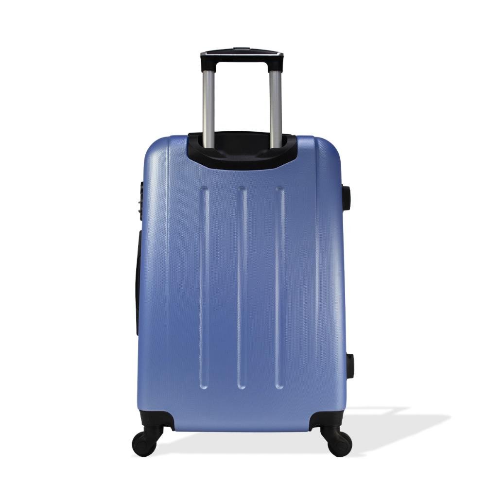 Mala Média 23kg Rígida Rodas 360º Vega Seanite Azul 5