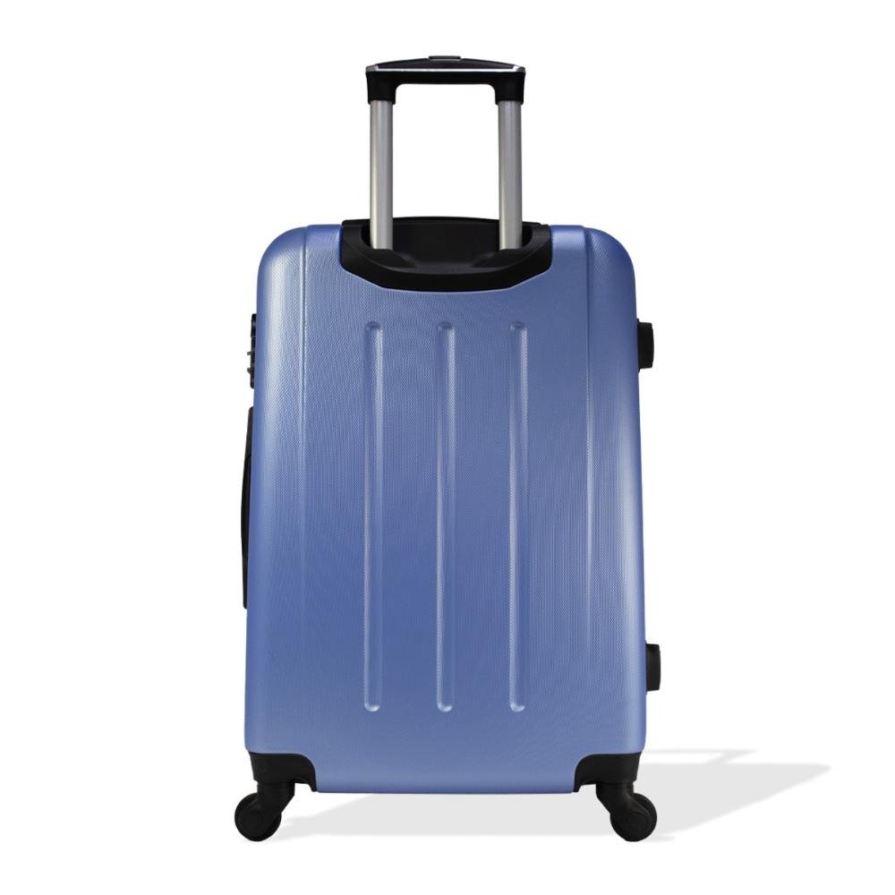 Mala Grande 32kg Rígida Rodas 360º Vega Seanite Azul 2
