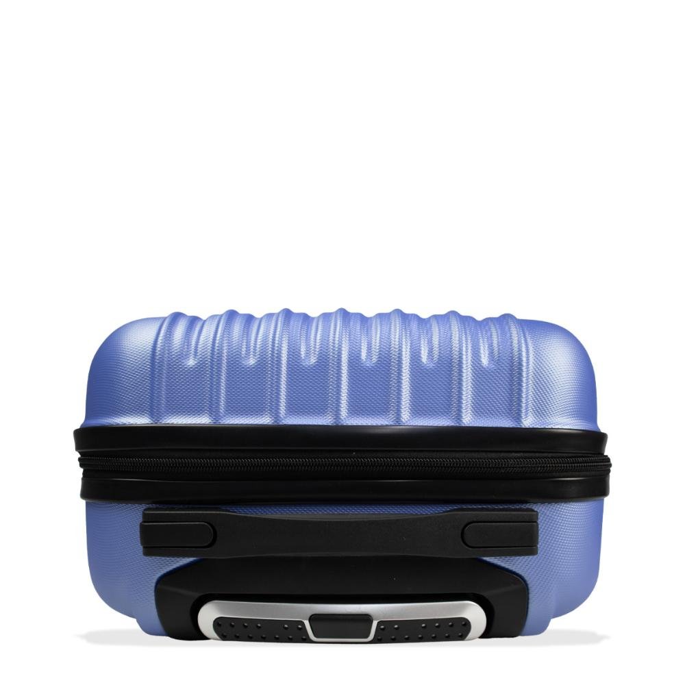 Mala Grande 32kg Rígida Rodas 360º Vega Seanite Azul 6