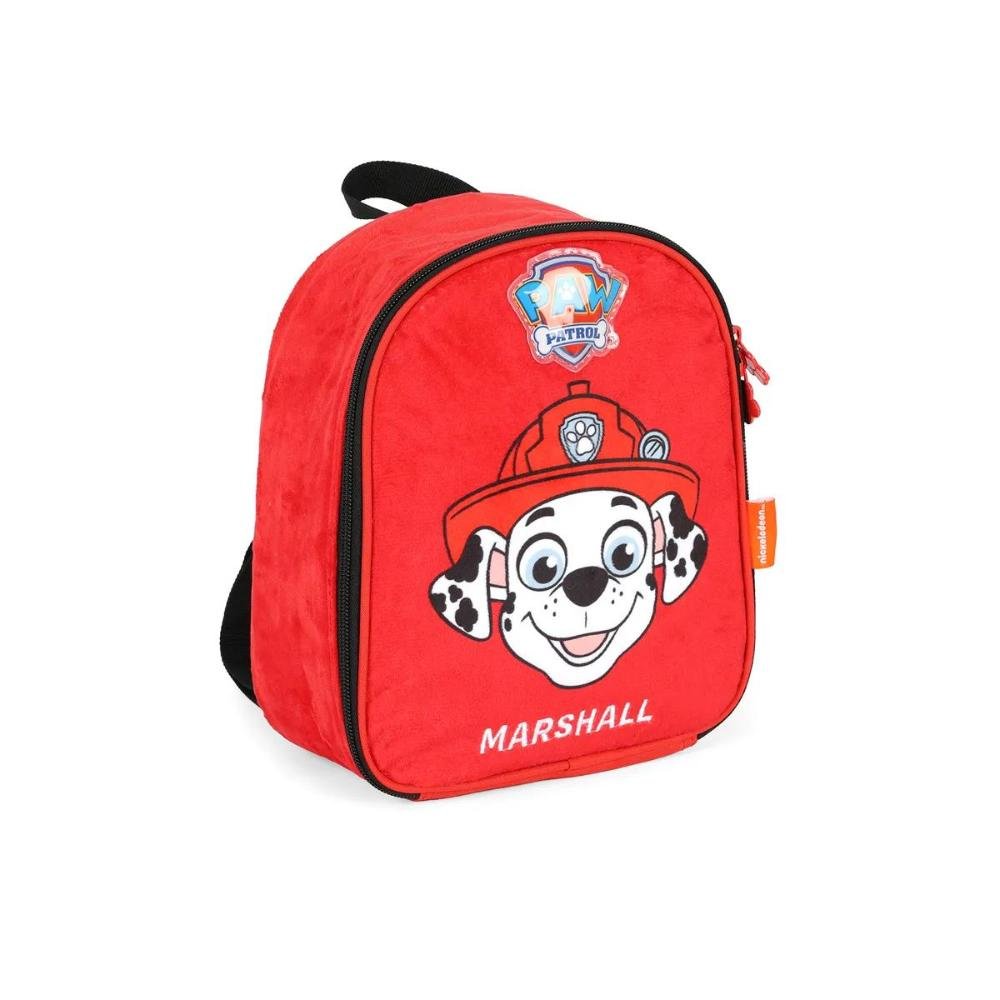 Lancheira Escolar Infantil Costas Patrulha Canina Luxcel Vermelho 4