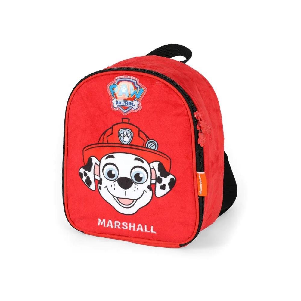 Lancheira Escolar Infantil Costas Patrulha Canina Luxcel Vermelho 5