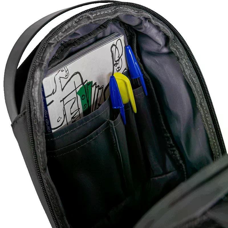 Mochila com Alça Transversal Dry Pequena Sestini  Preto 7