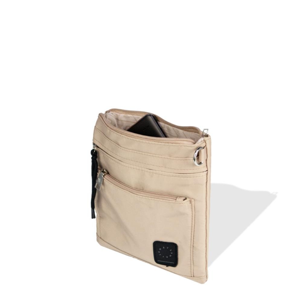 Bolsa Transversal Feminina 67.C2945.1 Amayra  Bege 4