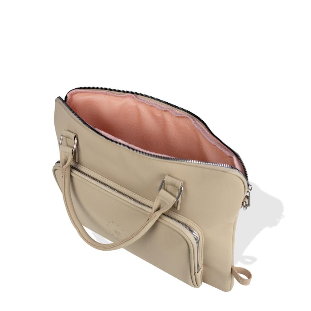 Bolsa Para Notebook Amayra Bege 4