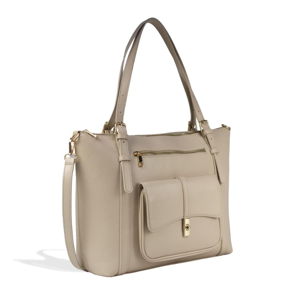 Bolsa Tote Newboho Le Postiche Bege 3