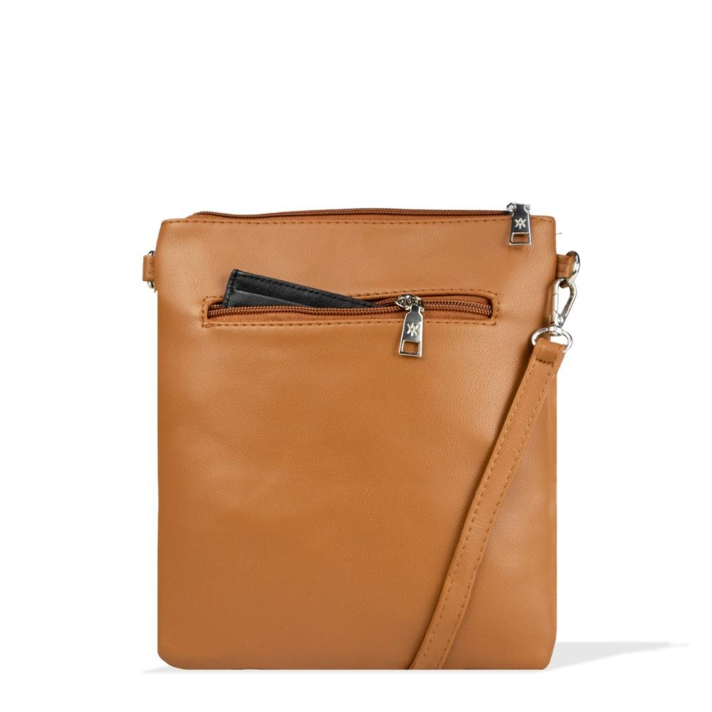 Bolsa Transversal Feminina Amayra Marrom 4