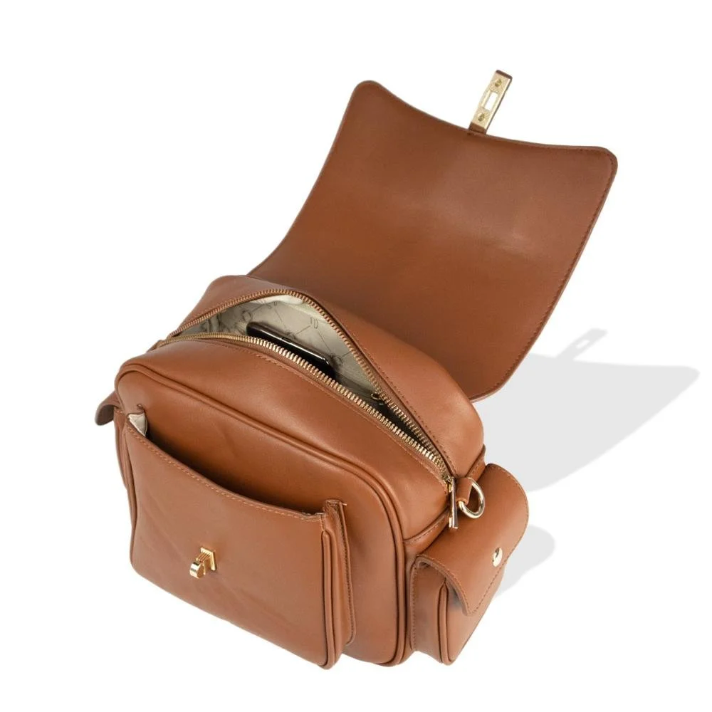 Bolsa Tiracolo NewBoho Le Postiche Marrom 4