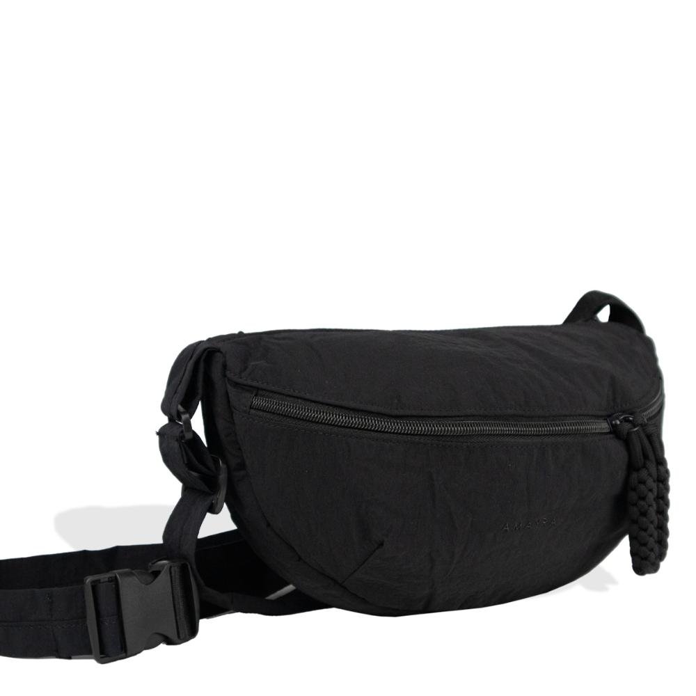 Bolsa Transversal Lua Sport Nylon Amayra Preto 4