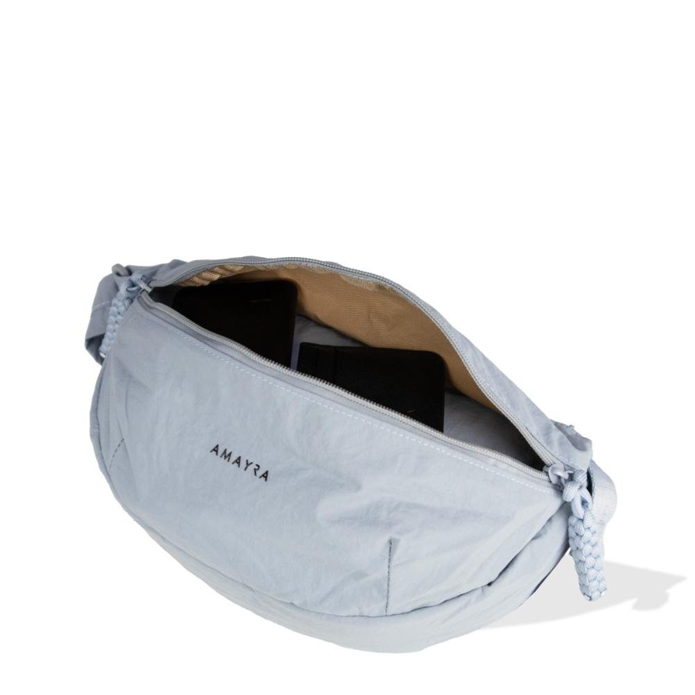 Bolsa Transversal Lua Sport Nylon Amayra Azul 8