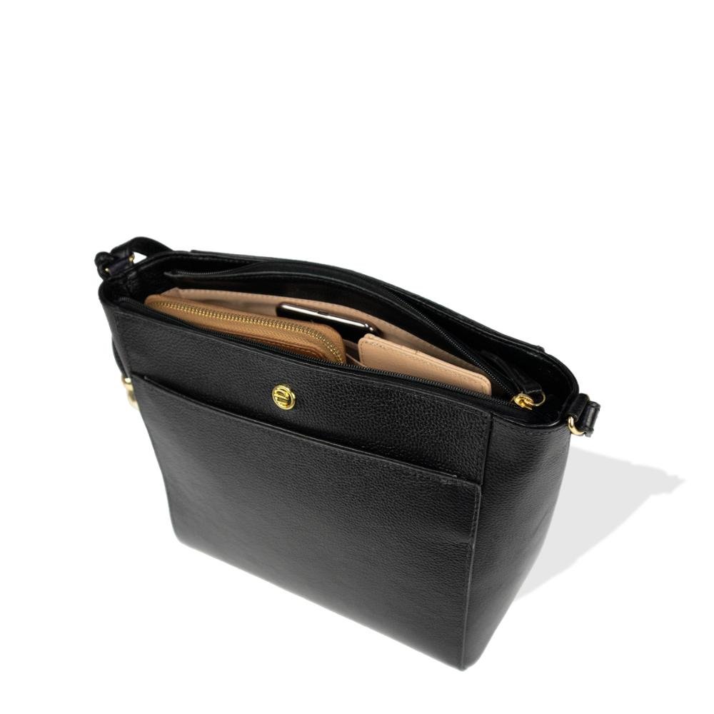 Bolsa Feminina Transversal Le Postiche Preto 2