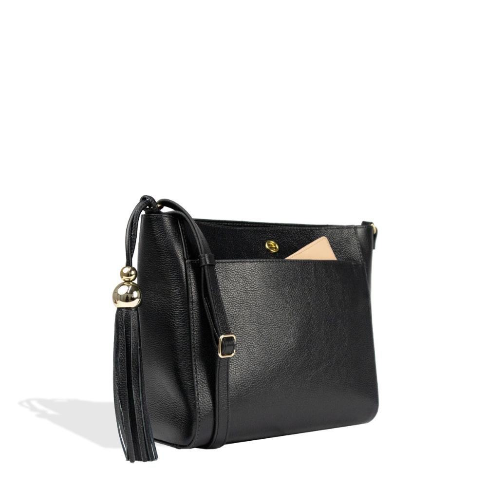 Bolsa Feminina Transversal Le Postiche Preto 4
