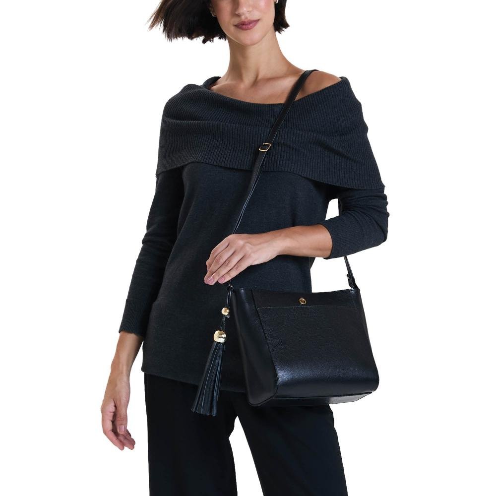 Bolsa Feminina Transversal Le Postiche Preto 7