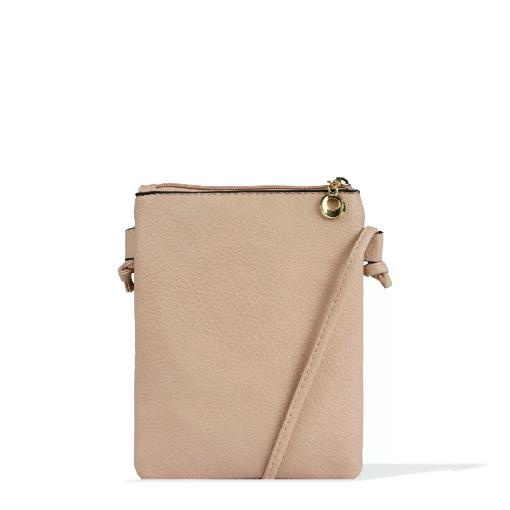 Bolsa Transversal Feminina Lazer Gash Nude 2