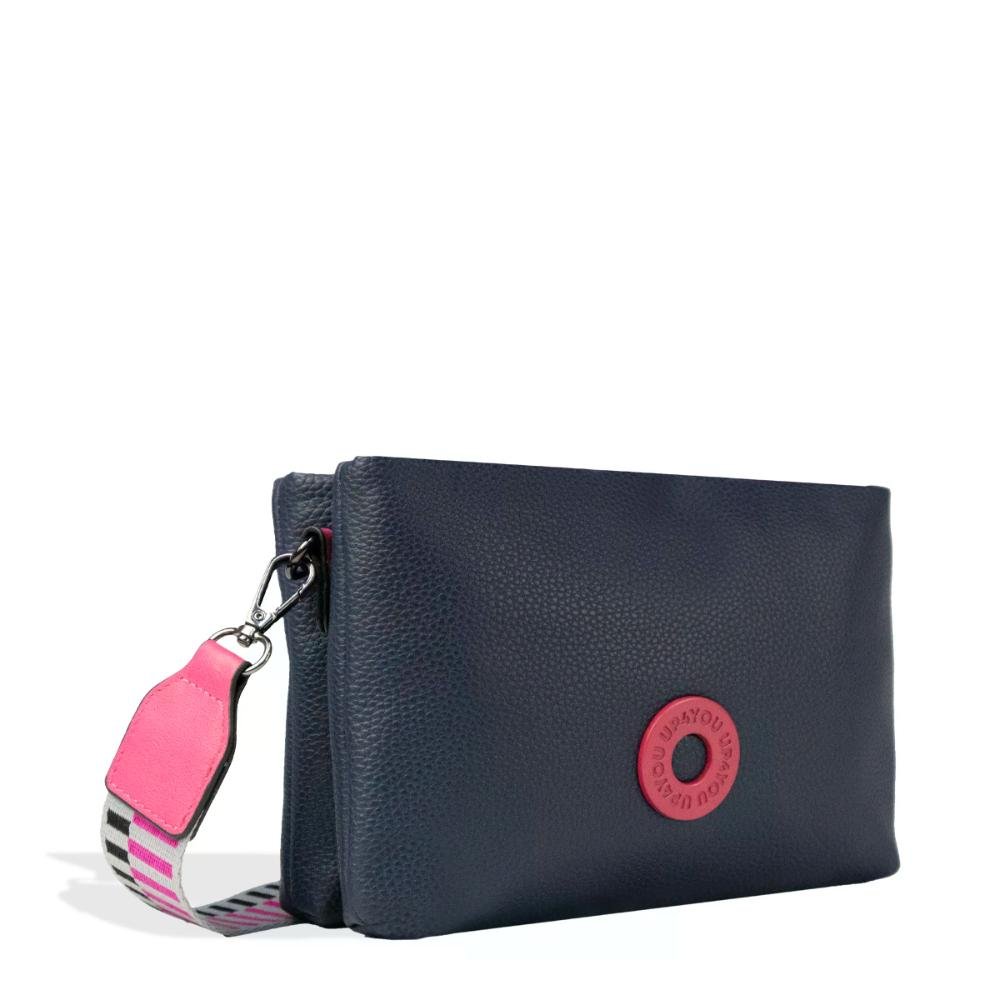 Bolsa Feminina Transversal Urbano UP4YOU Azul Marinho 2