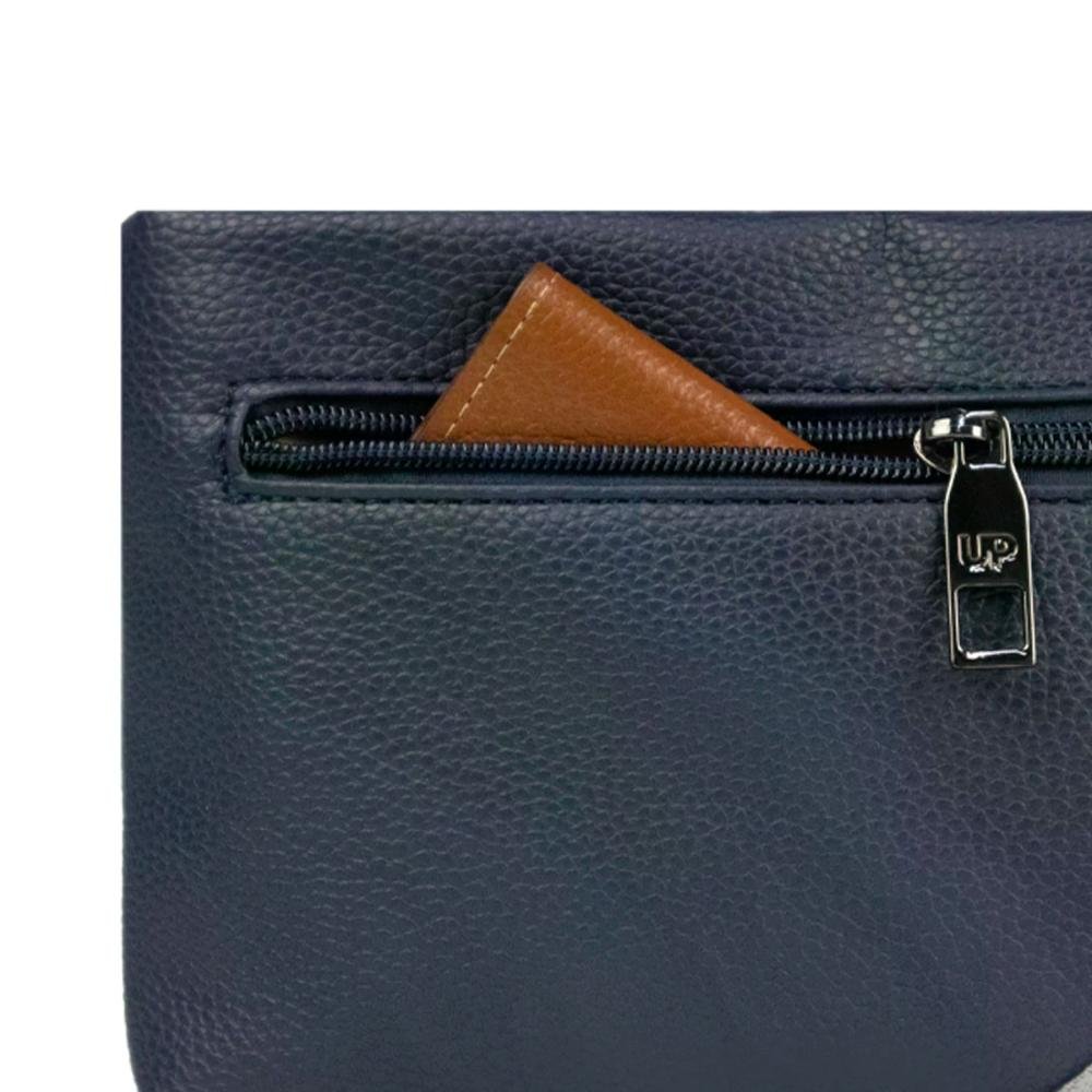 Bolsa Feminina Transversal Urbano UP4YOU Azul Marinho 5