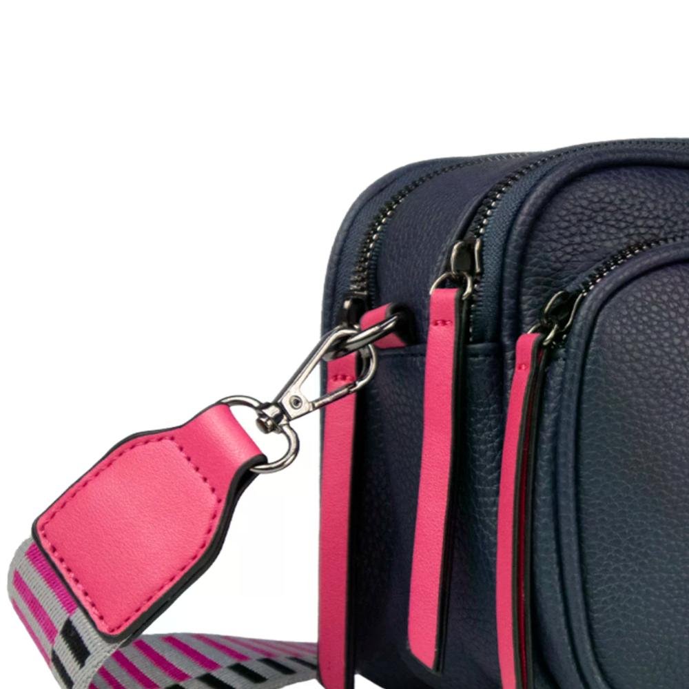Bag Feminina Transversal Cute Up4You Azul Marinho 4