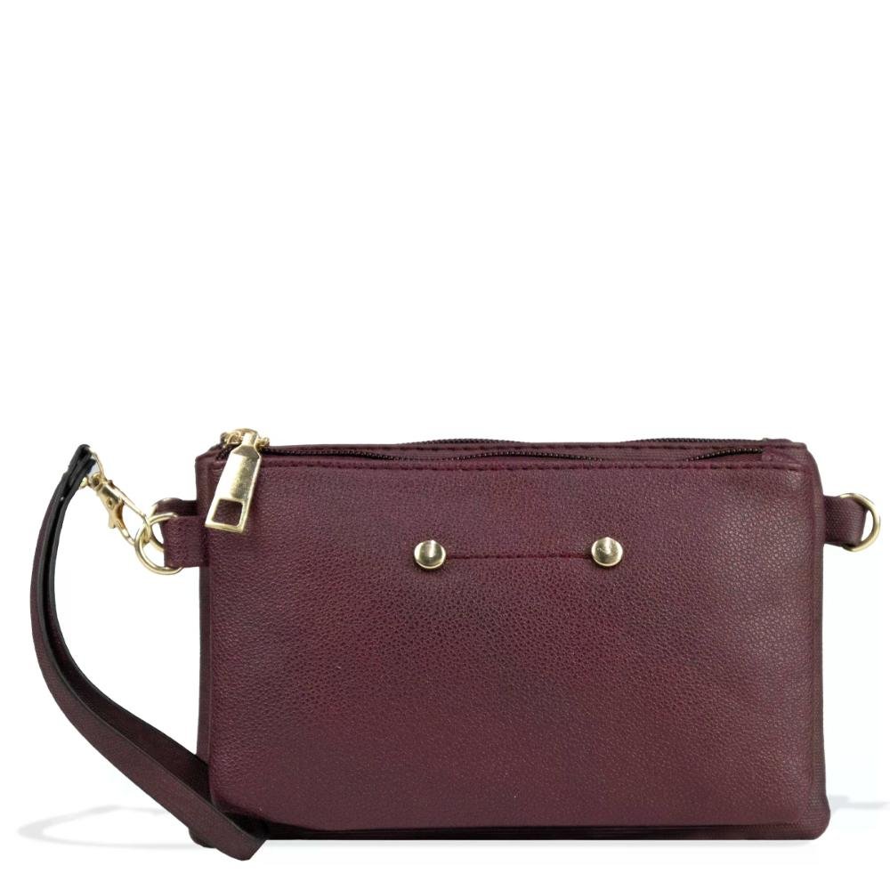 Bolsa Feminina Transversal Dupla Gash