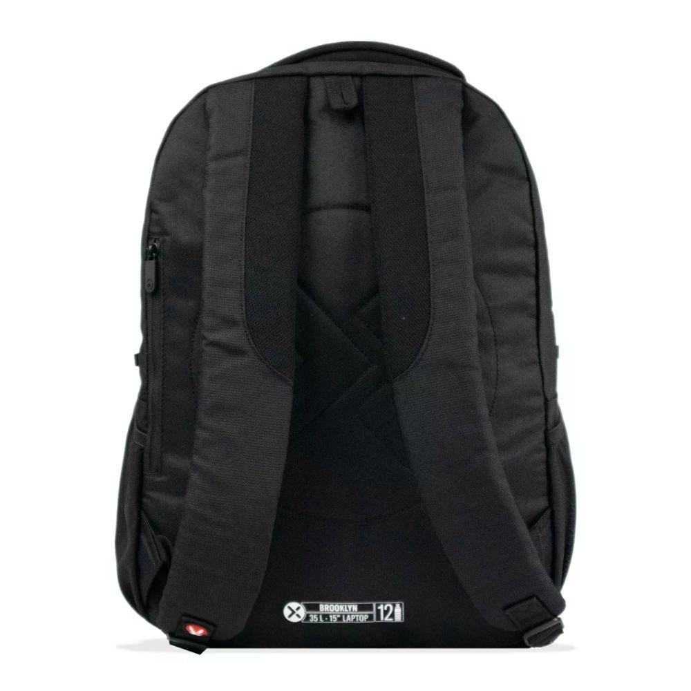 Mochila Notebook 18" 2 Compartimentos Brooklyn Xtrem Preto 9