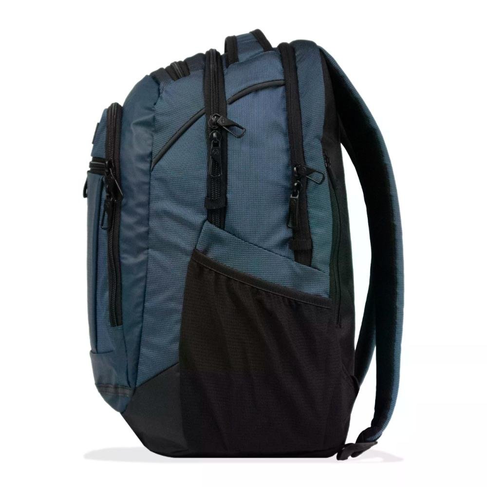 Mochila Notebook 18" 2 Compartimentos Brooklyn Xtrem Azul 3