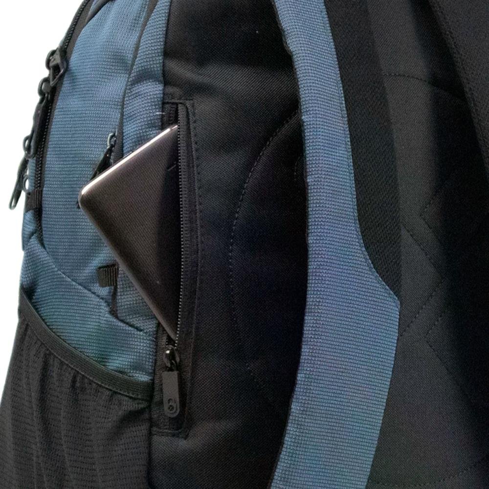 Mochila Notebook 18" 2 Compartimentos Brooklyn Xtrem Azul 10