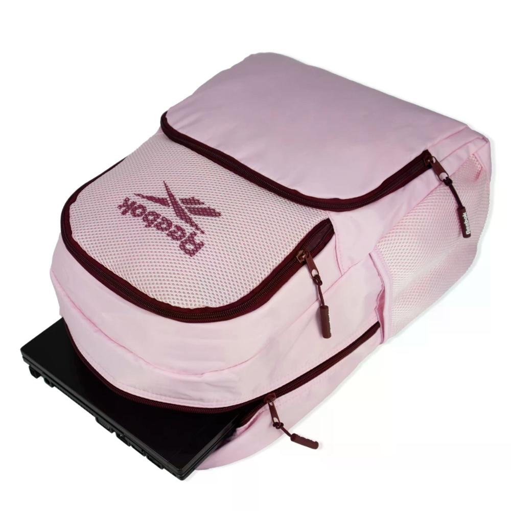 Mochila Notebook 18" Reebok Rosa 7