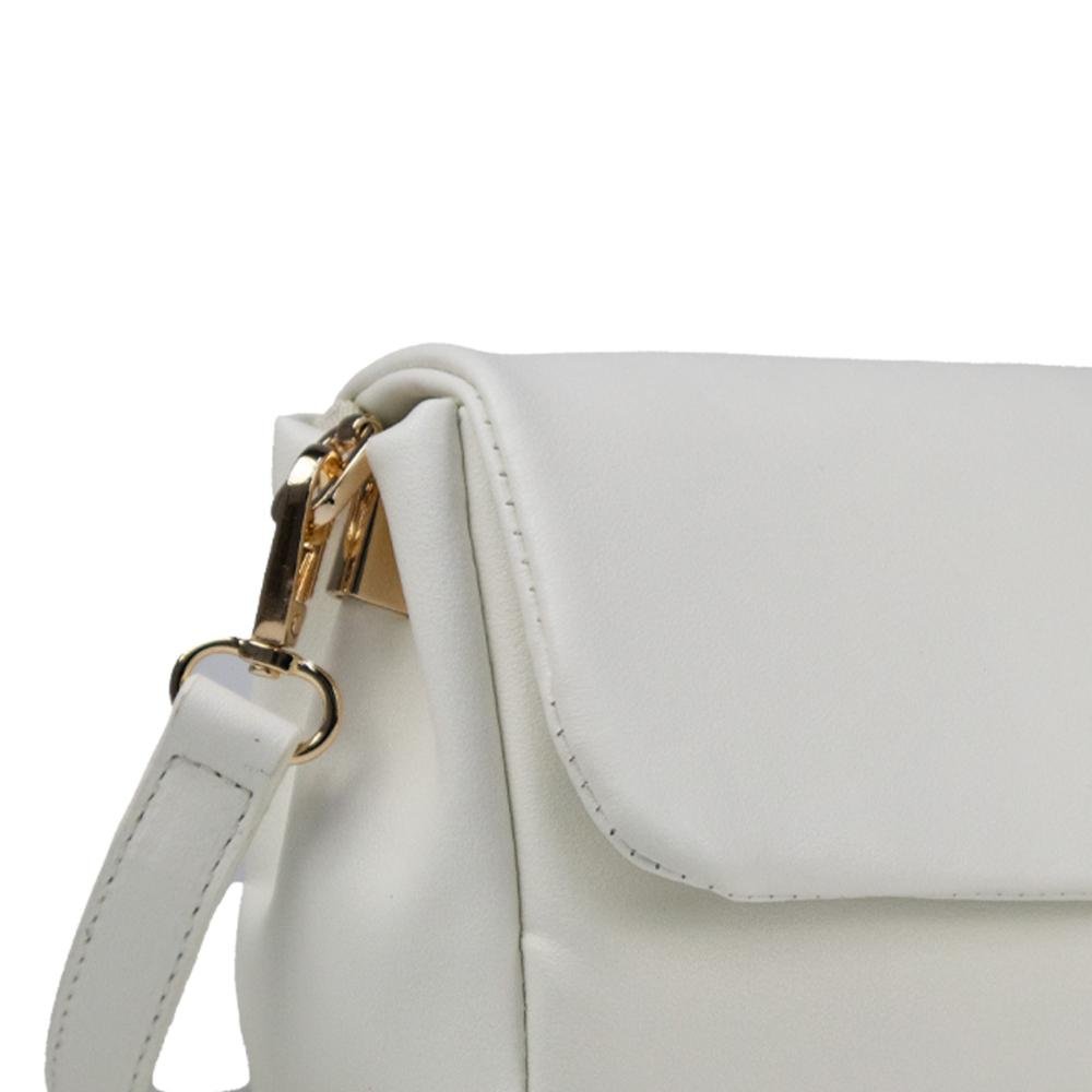 Bolsa Transversal Basic Newteen Le Postiche Branco 4