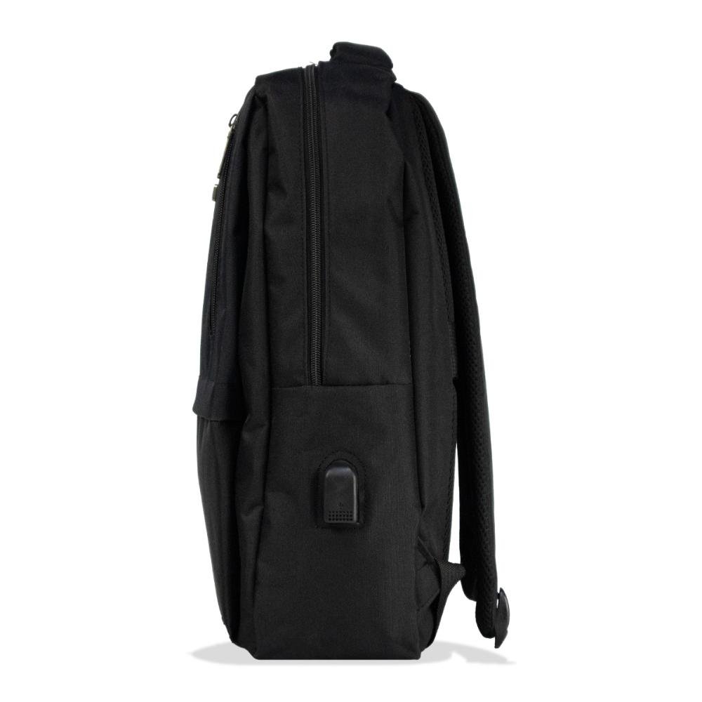 Mochila Notebook 15,6” USB Casual Seanite Preto 3