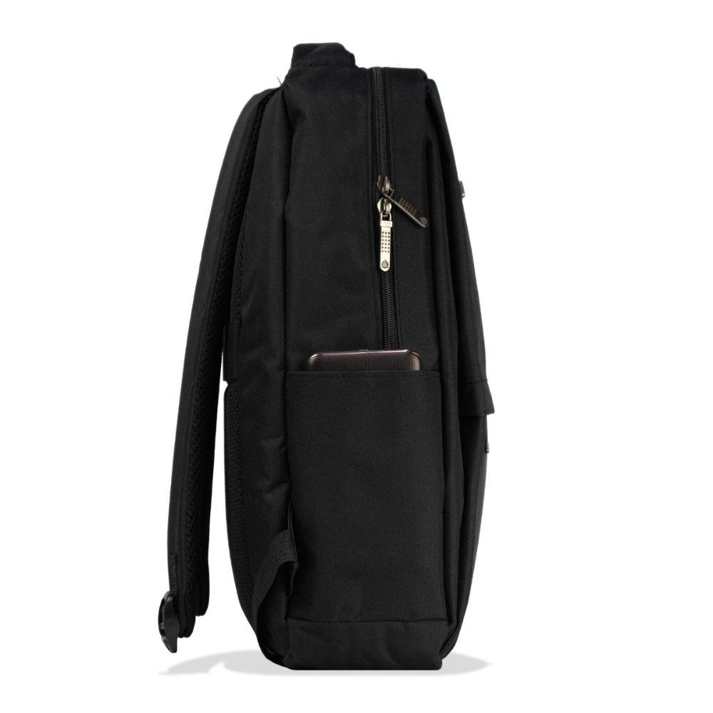 Mochila Notebook 15,6” USB Casual Seanite Preto 4