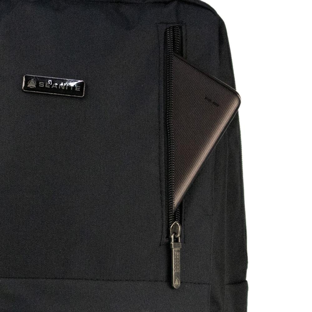 Mochila Notebook 15,6” USB Casual Seanite Preto 8