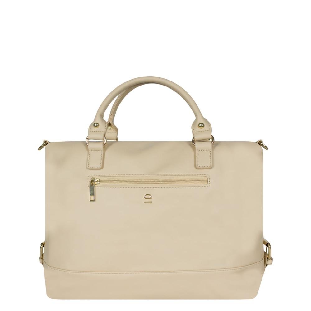 Bolsa Transversal e Mão Tressê Le Postiche Bege 7