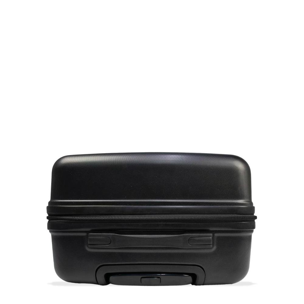 Mala Média 23kg Rígida Rodas Giro 360º ABS Pisa Allabard Preto 7