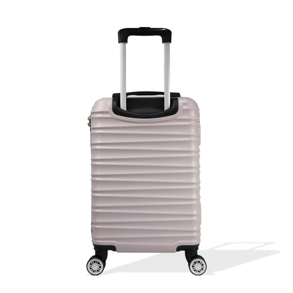 Mala Pequena 10kg Rígida Rodas Giro 360º ABS Pisa Allabard Rosa 4