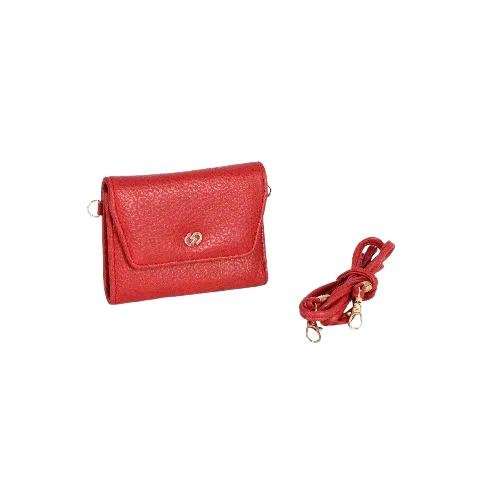 Carteira Feminina com Alça Gash Vermelho 4