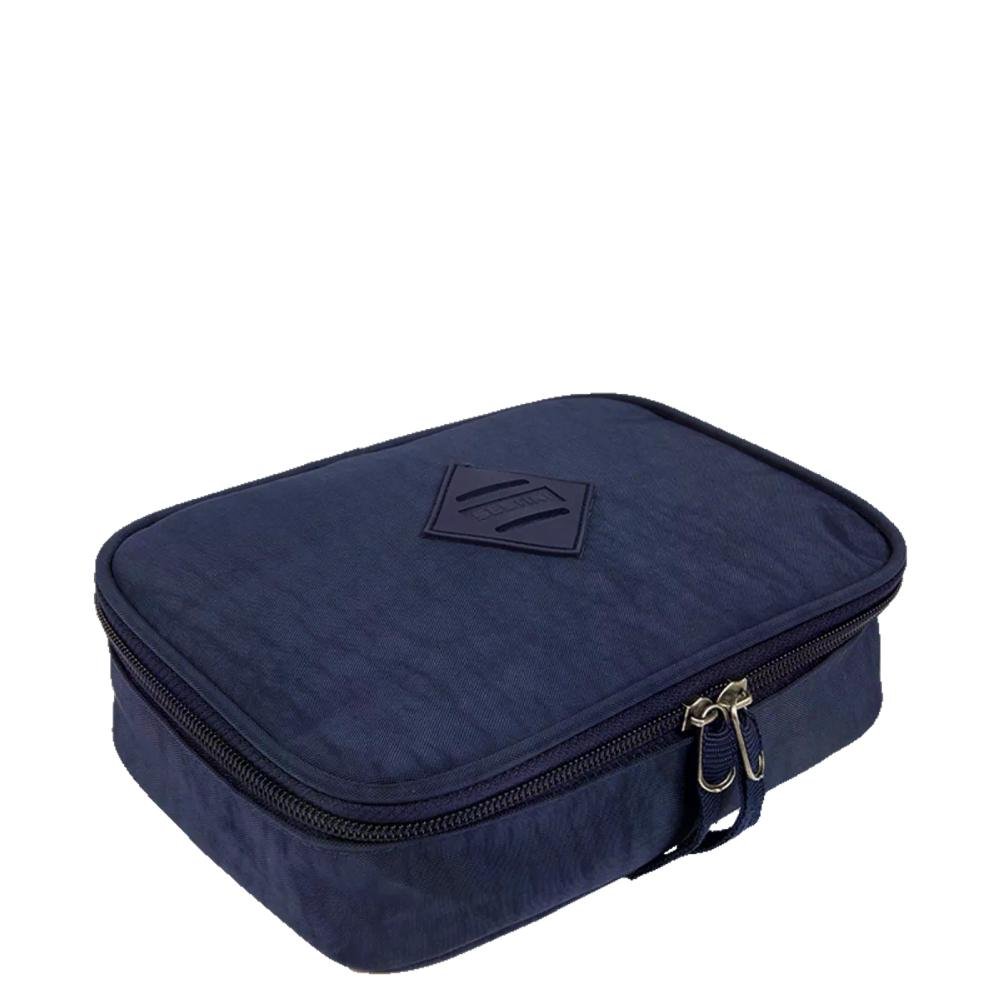 Estojo Box Especial CRINKLE Azul Marinho 3