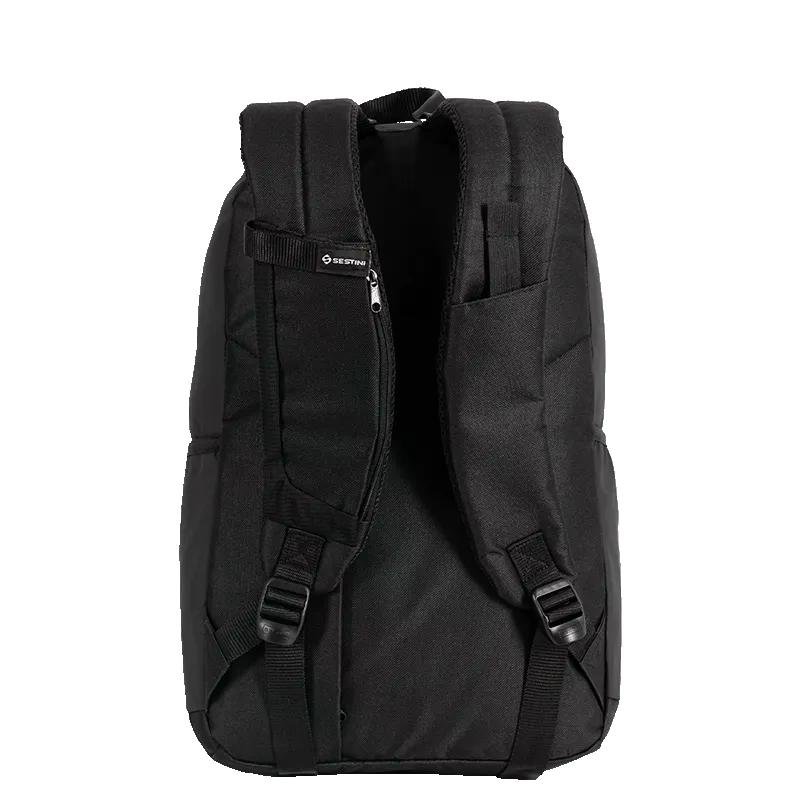 Mochila Escolar Tactical Snow Sestini Preto/Branco 4