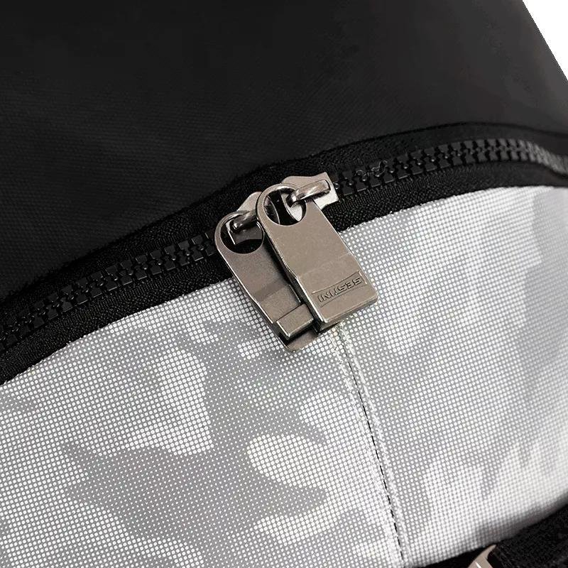 Mochila Escolar Tactical Snow Sestini Preto/Branco 6