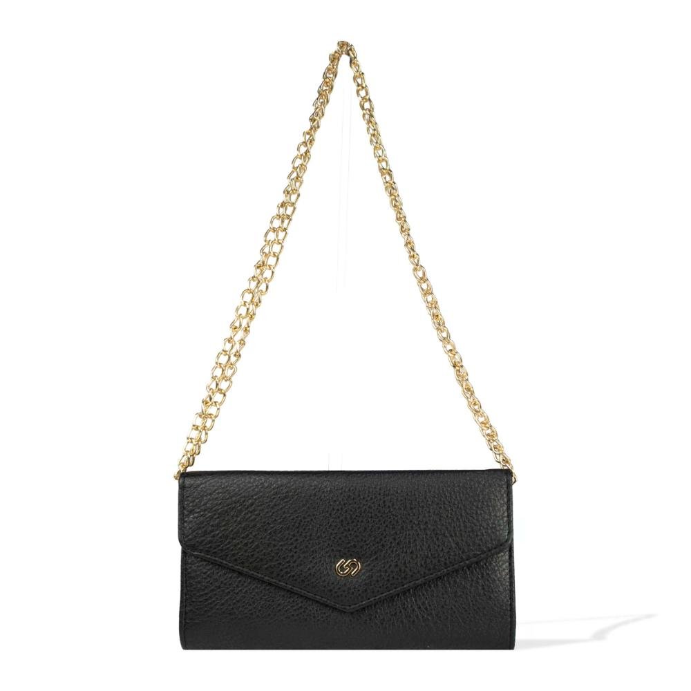 Carteira Feminina com Alça Elegance Gash Preto 2