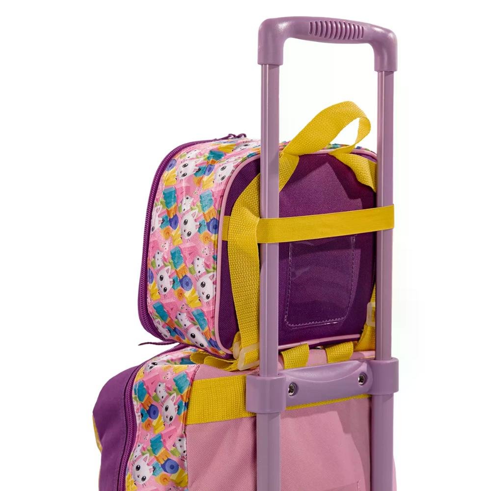 Lancheira Pequena Gabby Meow Sestini Amarelo 7