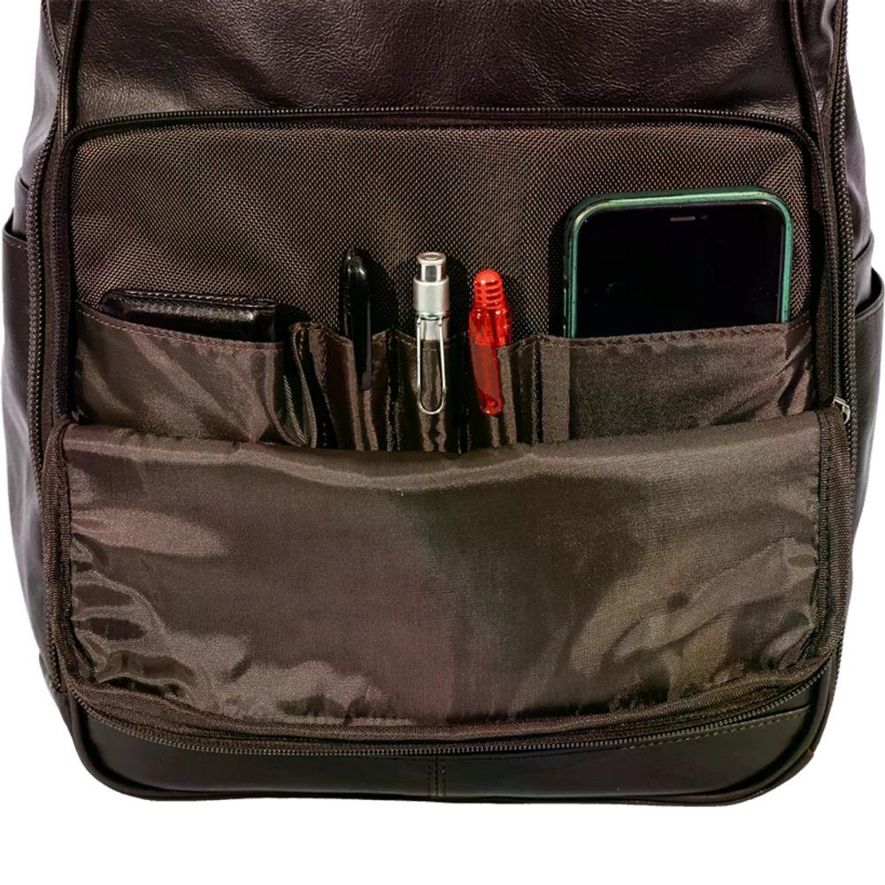 Mochila Grande 2 Compartimentos Notebook 15" Active IV Sestini Café 6