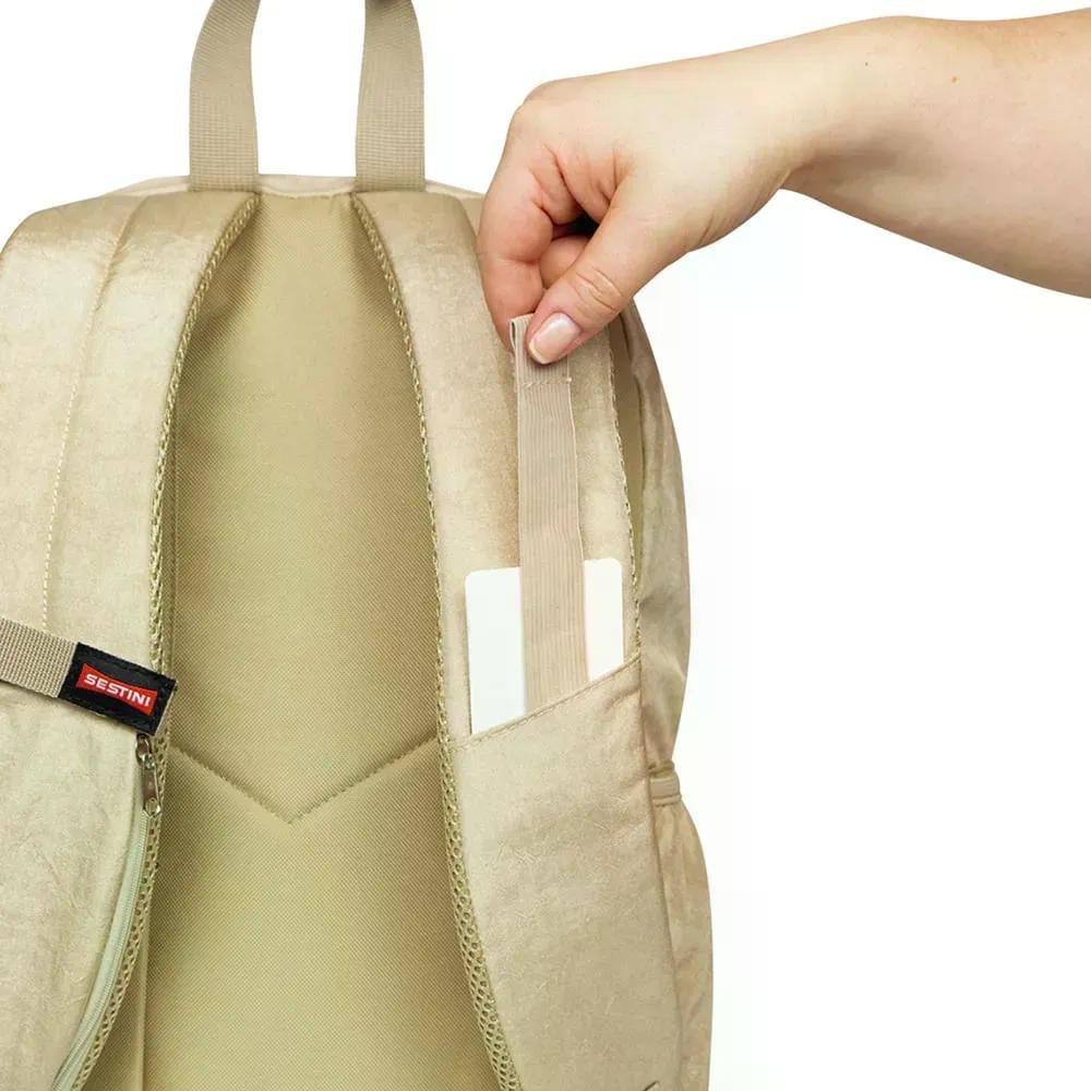 Mochila Escolar Magic Dourado Sestini Dourado 6