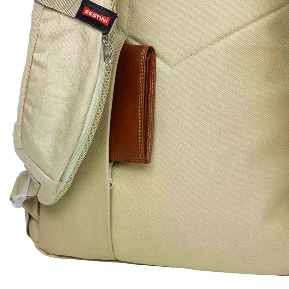 Mochila Escolar Magic Dourado Sestini Dourado 8