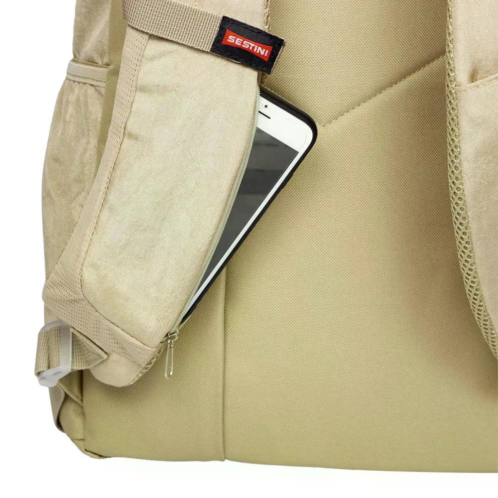 Mochila Escolar Magic Dourado Sestini Dourado 10