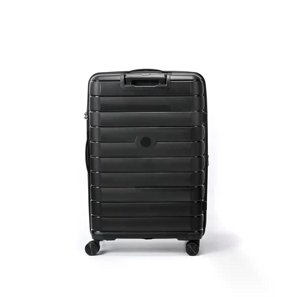 Mala Grande 32kg Polipropileno Giro 360º Everest Travel Blue Preto 5