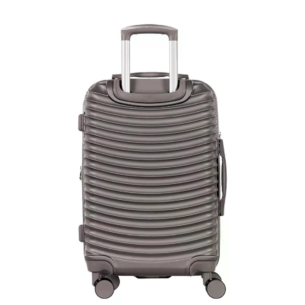 Mala Média 23kg Expansível TSA Giro 360º ABS Vega 3T Sestini Taupe 2