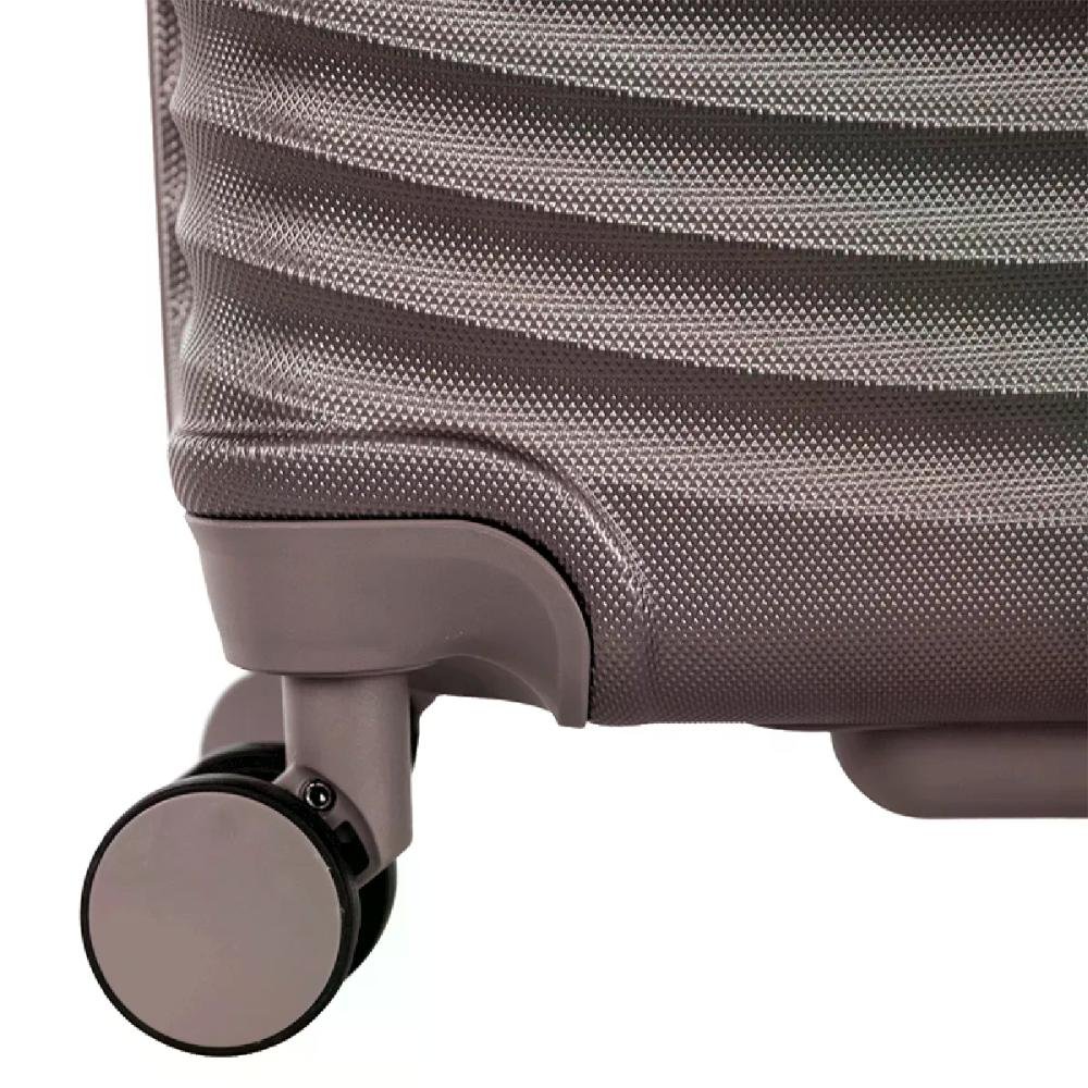 Mala Média 23kg Expansível TSA Giro 360º ABS Vega 3T Sestini Taupe 11