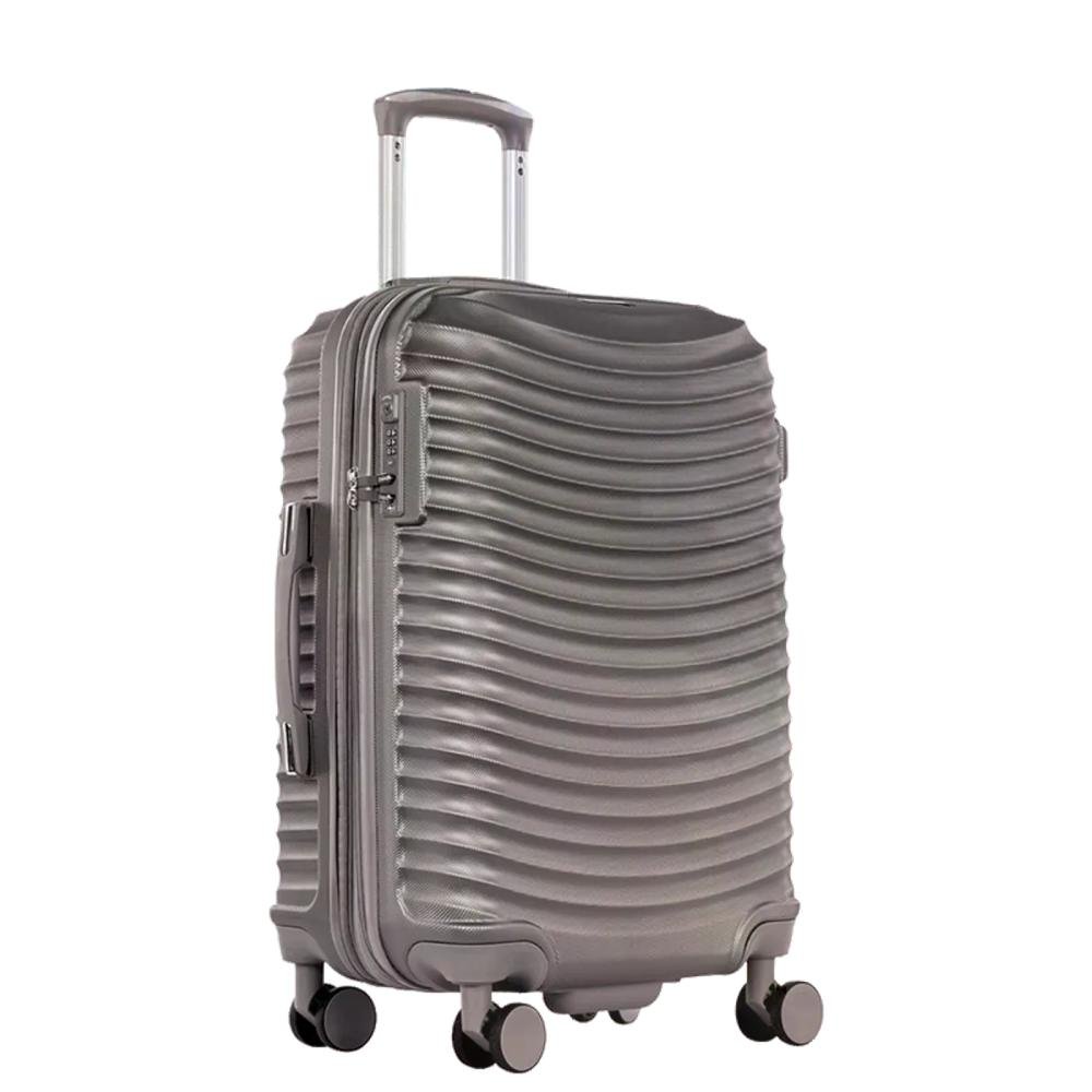 Mala Média 23kg Expansível TSA Giro 360º ABS Vega 3T Sestini Taupe 13