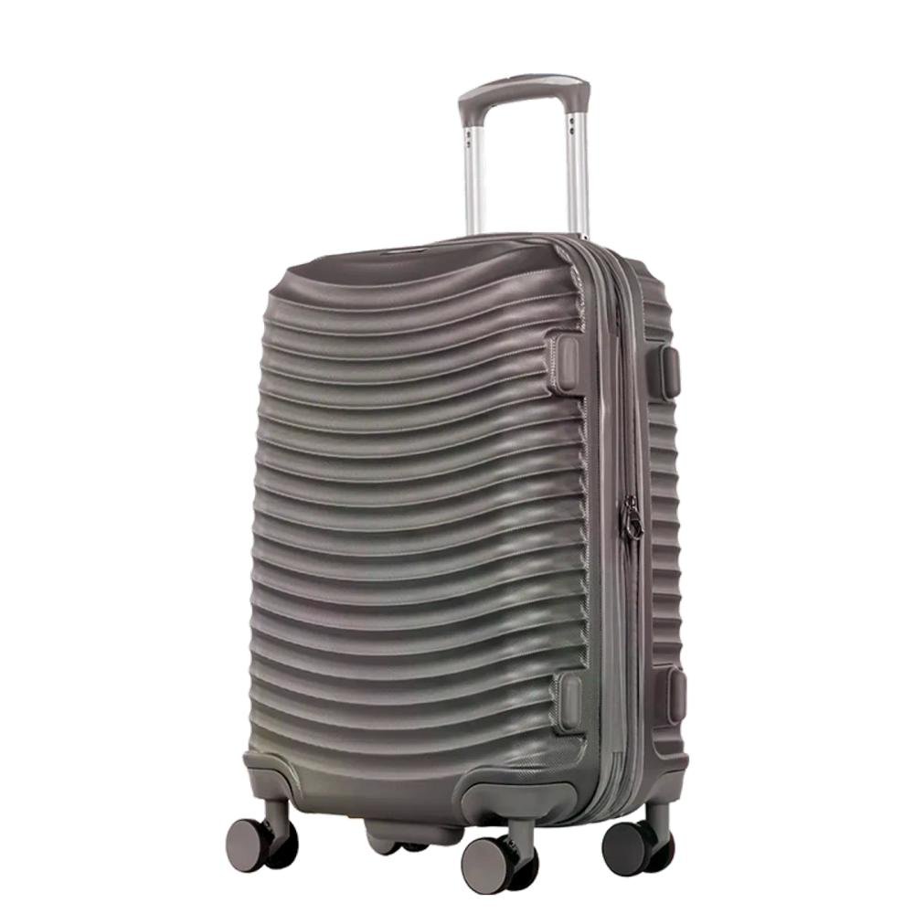 Mala Média 23kg Expansível TSA Giro 360º ABS Vega 3T Sestini Taupe 14